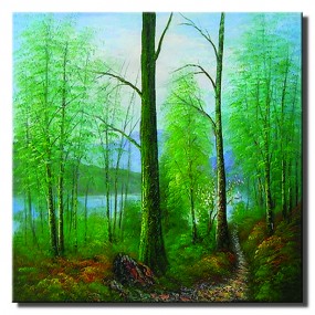 Tranh in Canvas Rừng Thu